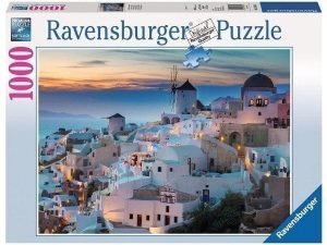 Ravensburger puzzel - Avond in Santorini - 1000 stukjes